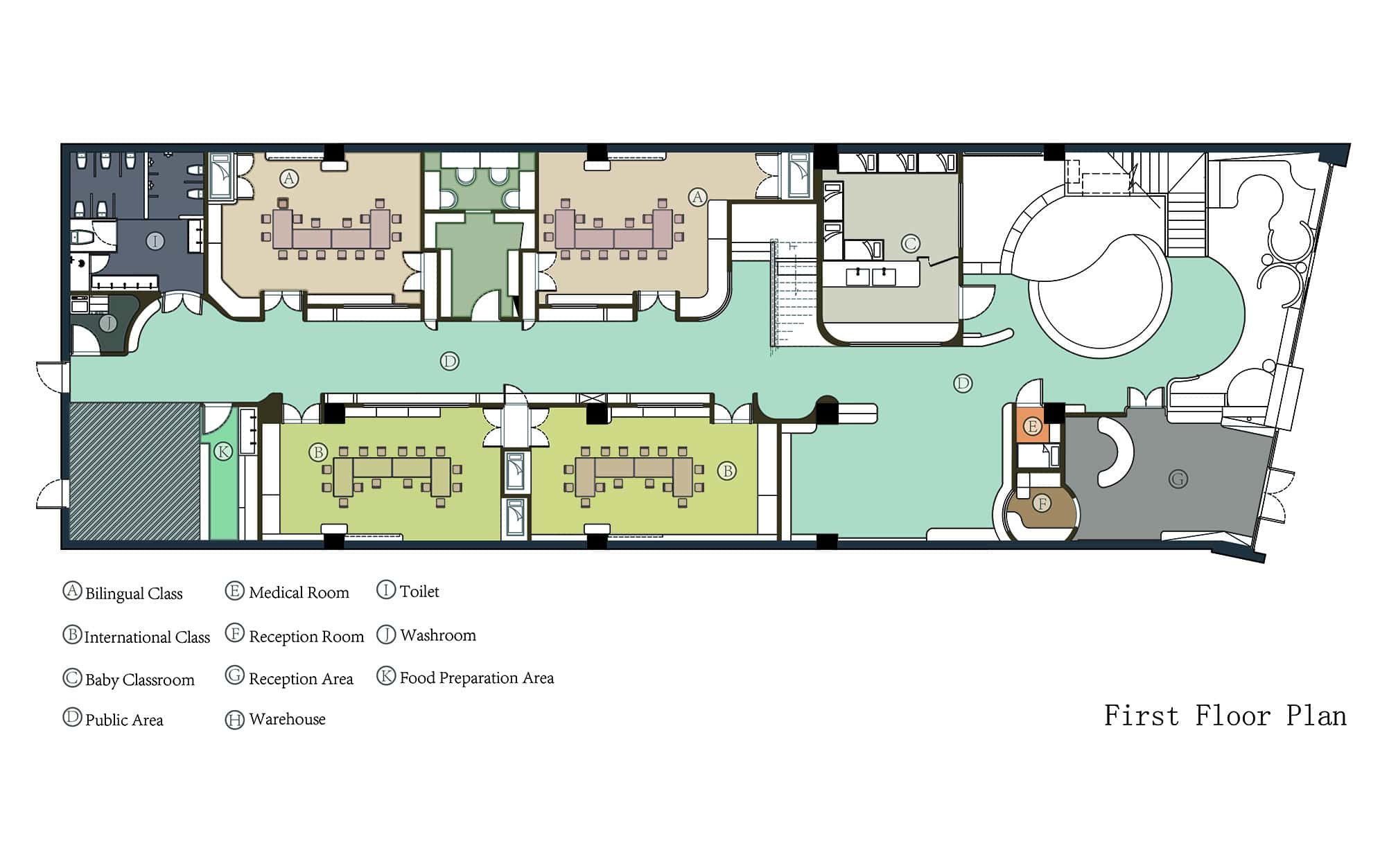 Pony Running Daycare Showroom by VMDPE Design in Shenzhen, China Pony Running Daycare Showroom by VMDPE Design in Shenzhen, China