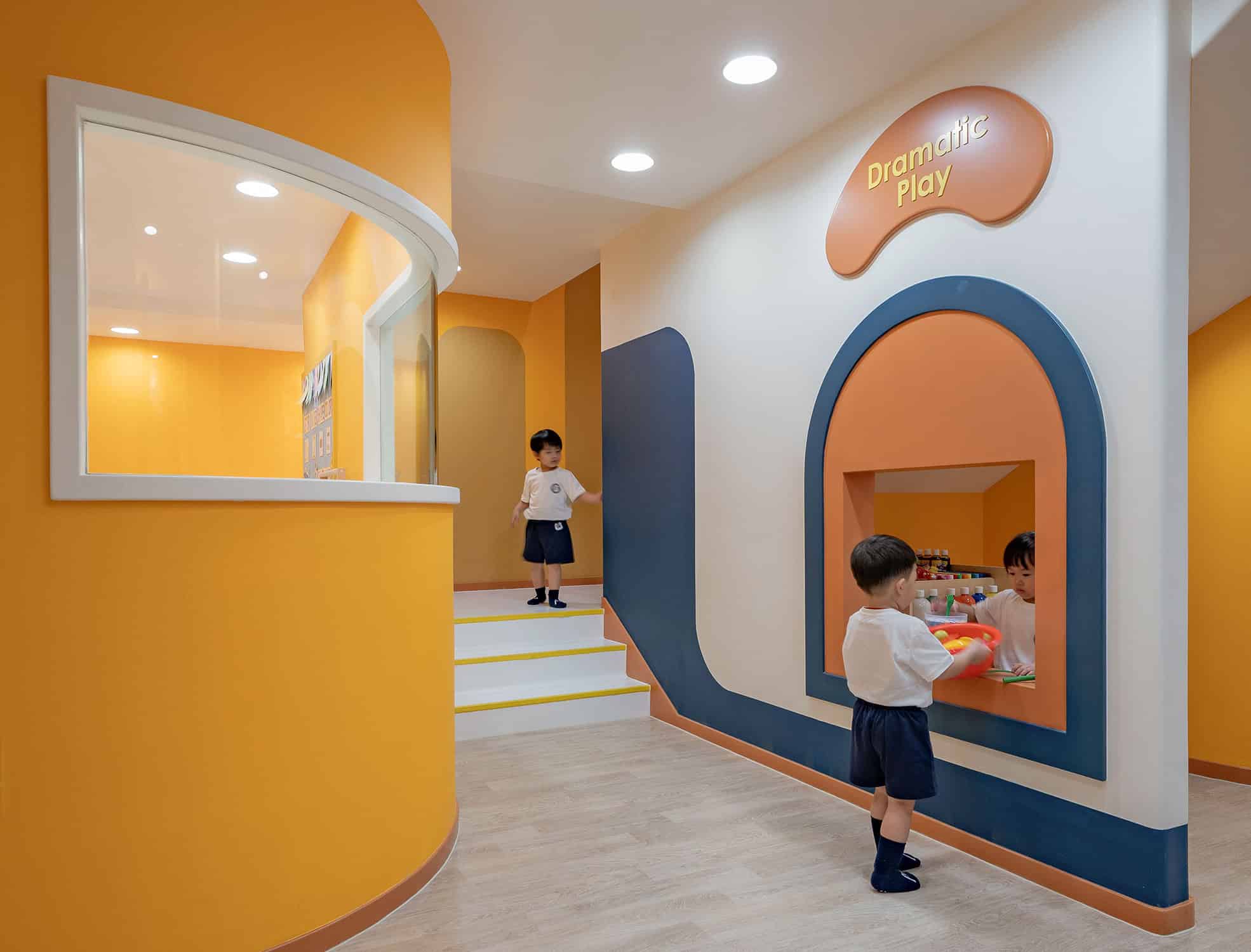Pony Running Daycare Showroom by VMDPE Design in Shenzhen, China Pony Running Daycare Showroom by VMDPE Design in Shenzhen, China