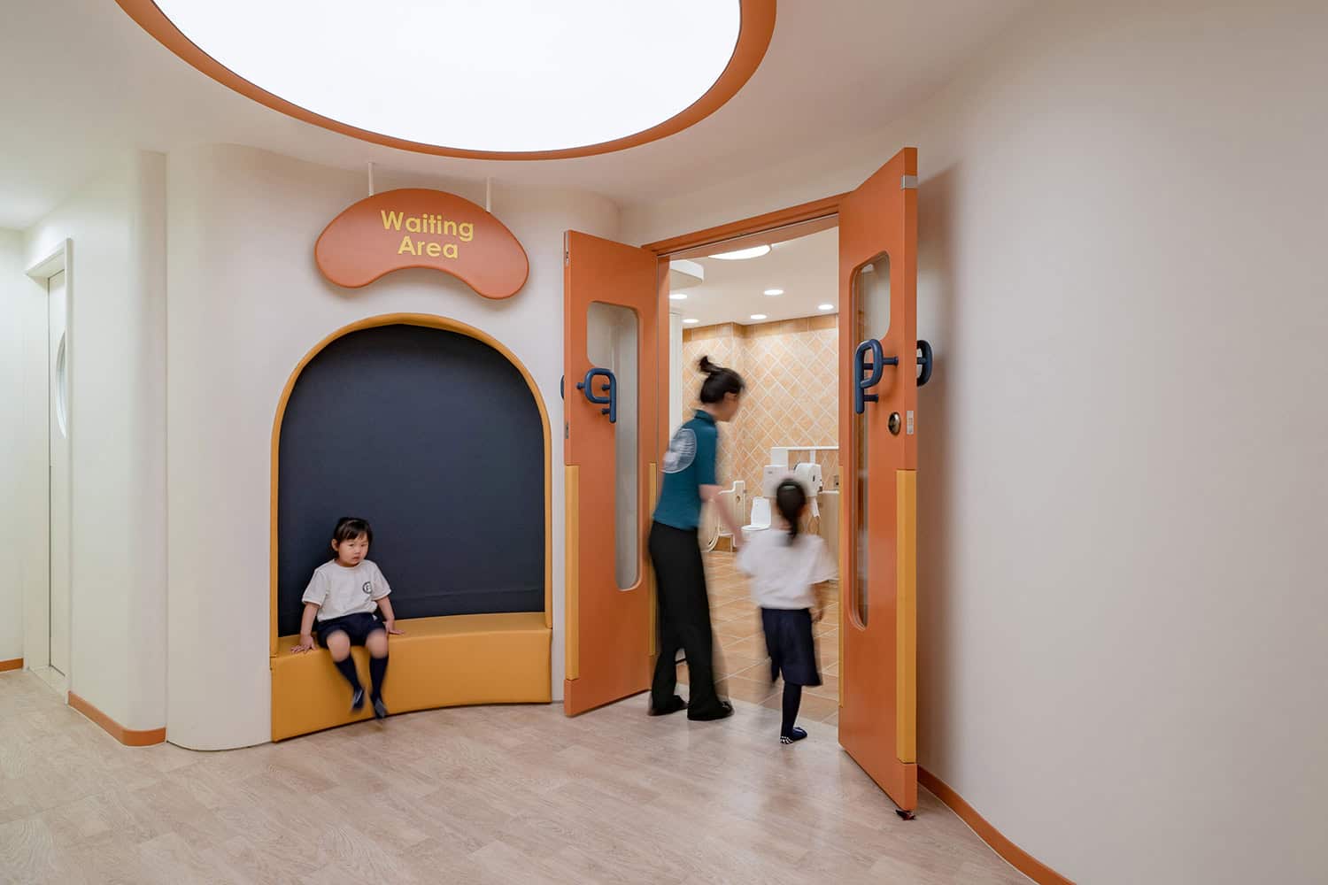 Pony Running Daycare Showroom by VMDPE Design in Shenzhen, China Pony Running Daycare Showroom by VMDPE Design in Shenzhen, China