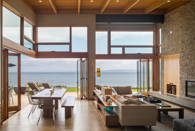 Seaview Escape by Coates Design Architects in Washington, USA