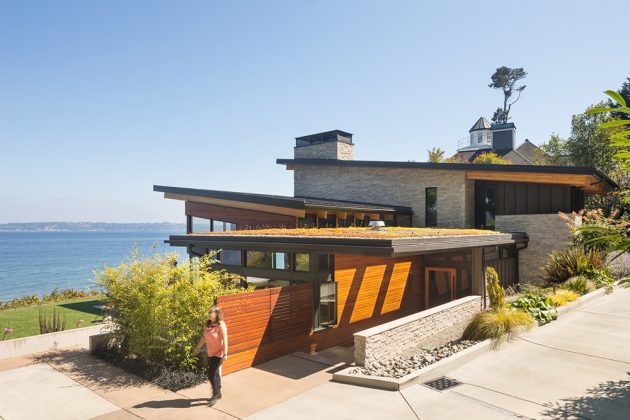 Seaview Escape by Coates Design Architects in Washington, USA