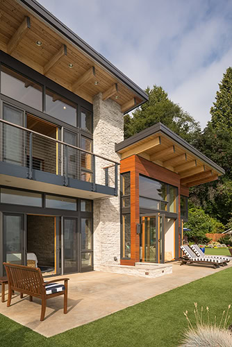 Seaview Escape by Coates Design Architects in Washington, USA