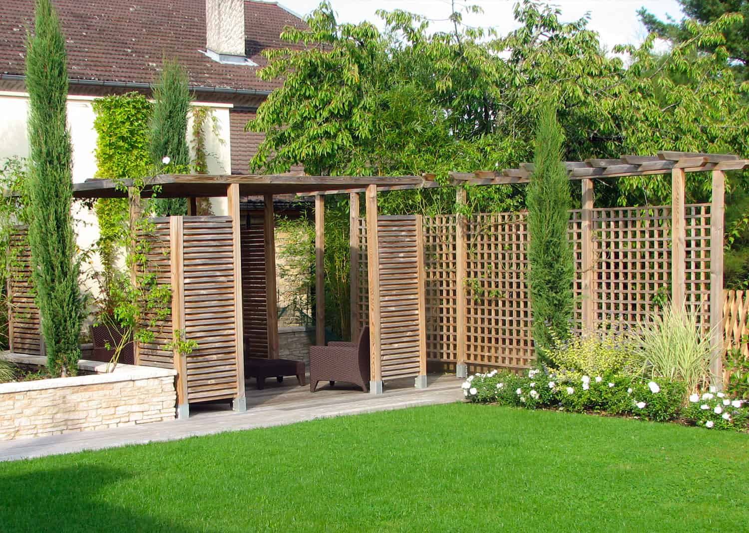 Claustras in the Garden Claustras in the Garden