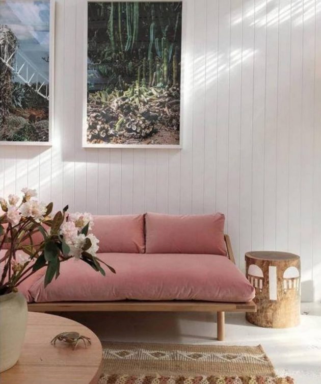 The Wonderful Pink Velvet Sofa for Your Home