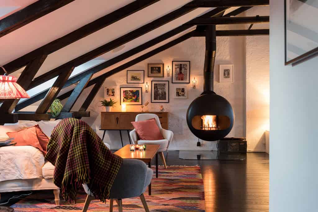 Fabulous Penthouse Between Vintage and Rustic Style Fabulous Penthouse Between Vintage and Rustic Style