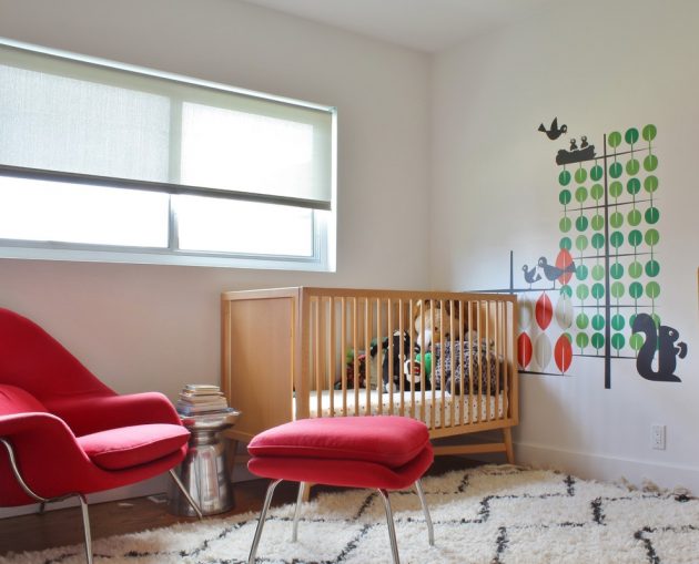 16 Wonderfully Cute Mid-Century Modern Nursery Ideas