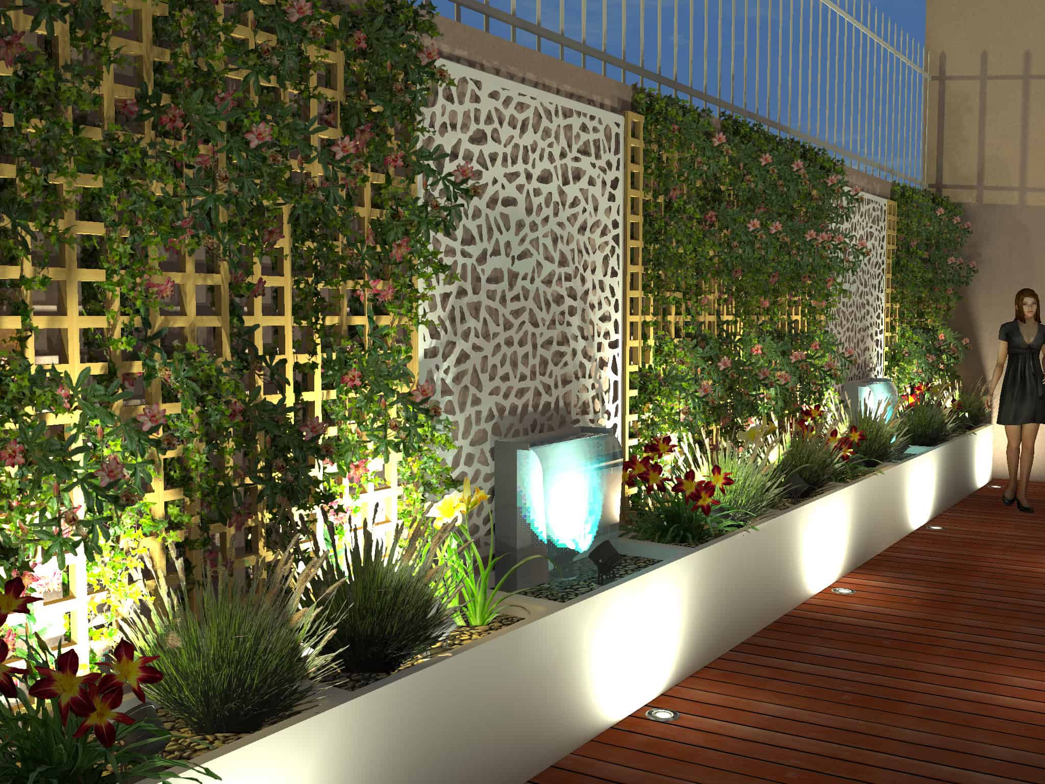 Claustras in the Garden Claustras in the Garden