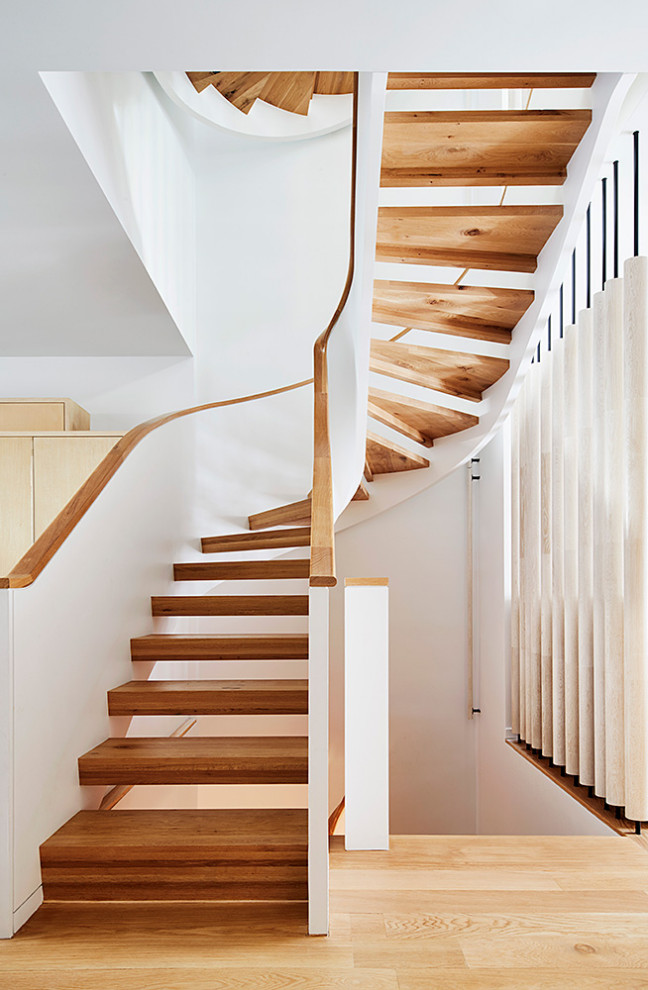 20 Outstanding Mid-Century Modern Staircase Designs For Inspiration