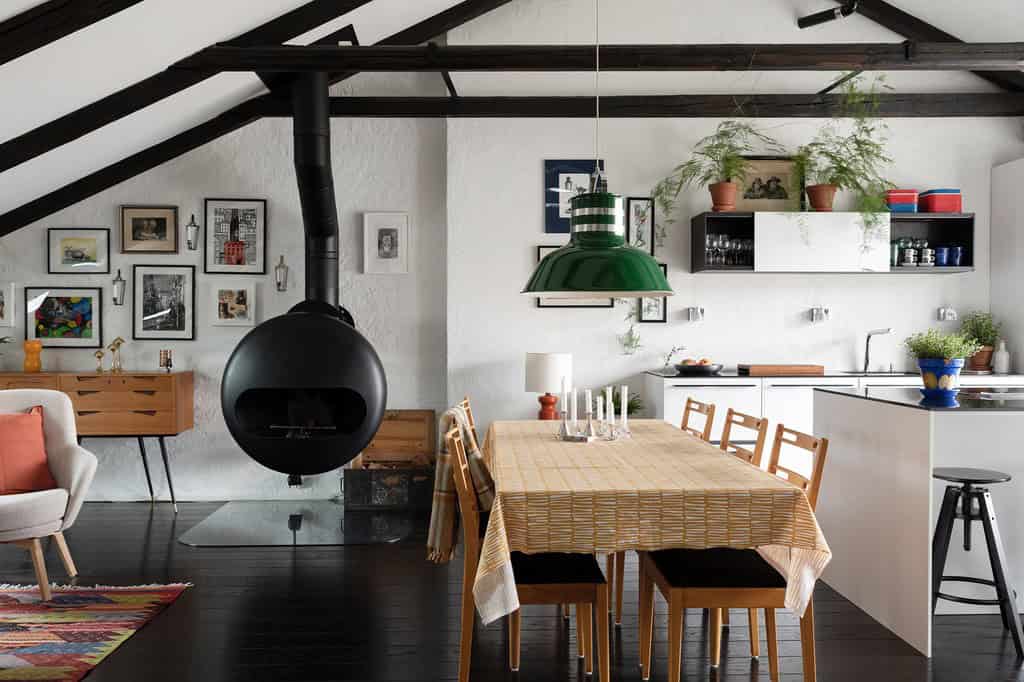 Fabulous Penthouse Between Vintage and Rustic Style Fabulous Penthouse Between Vintage and Rustic Style