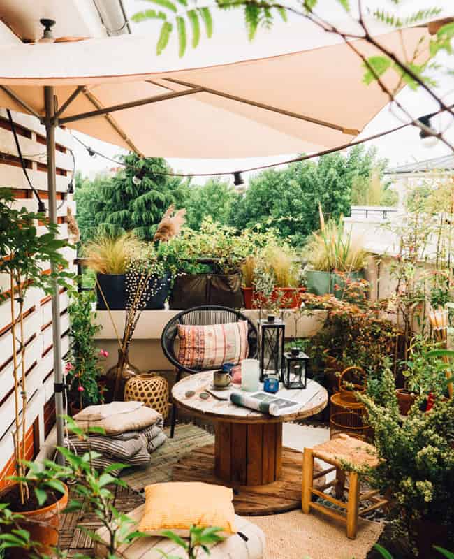 A Bohemian Decor on Your Terrace A Bohemian Decor on Your Terrace