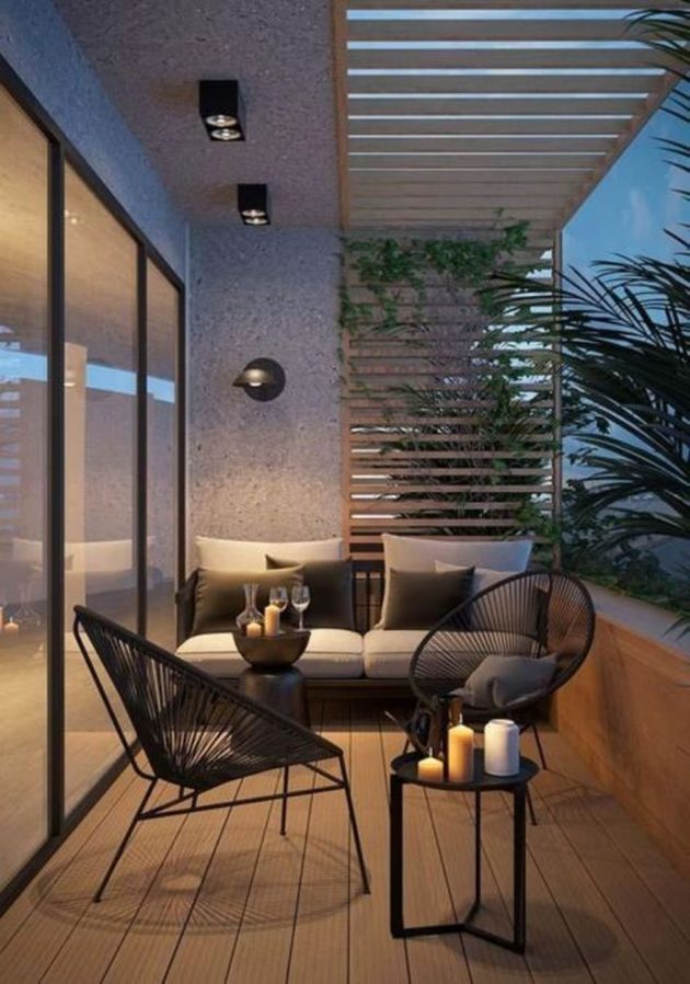 A Garden Furniture for the Balcony