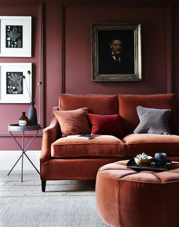Would You Go For a Dark Shade in the Living Room?