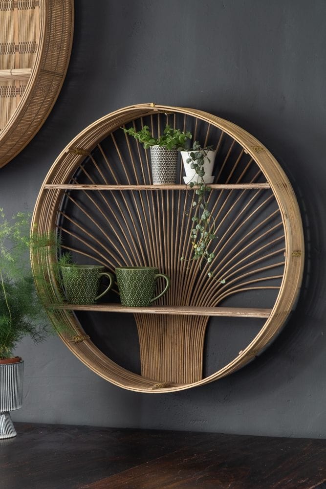 9 Rattan Shelves You Will Absolutely Adore for Your Home