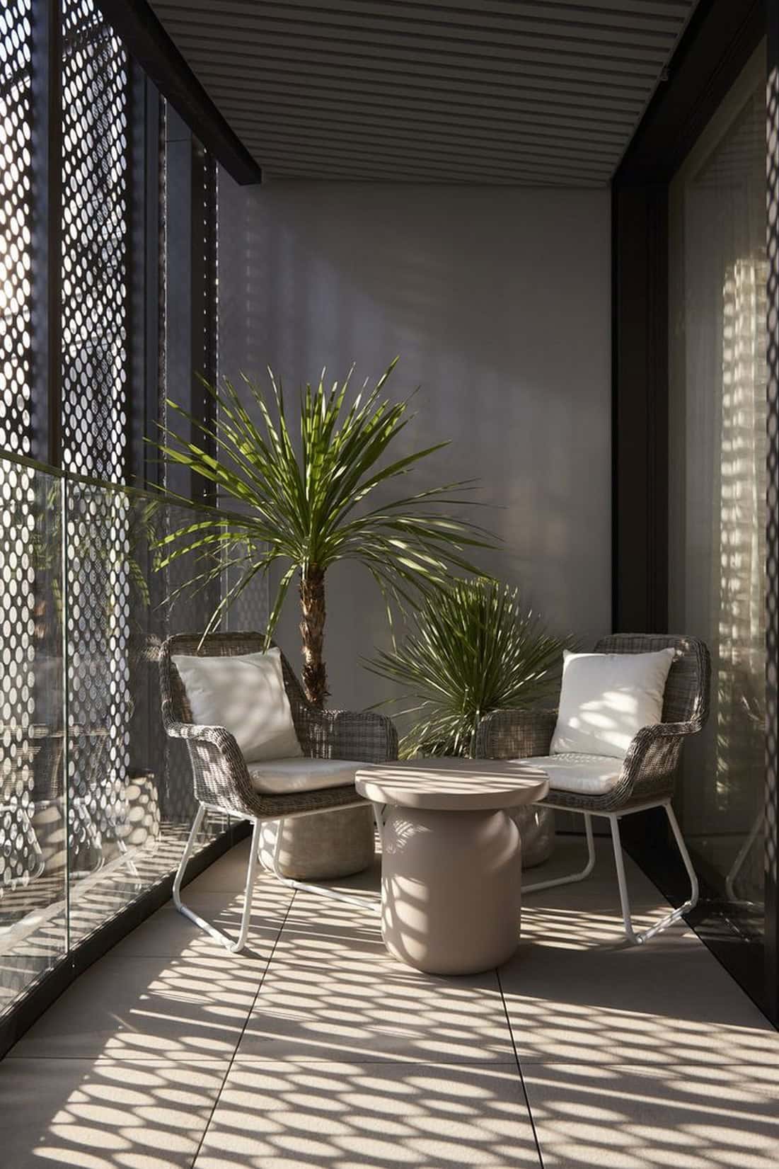 A Garden Furniture for the Balcony A Garden Furniture for the Balcony