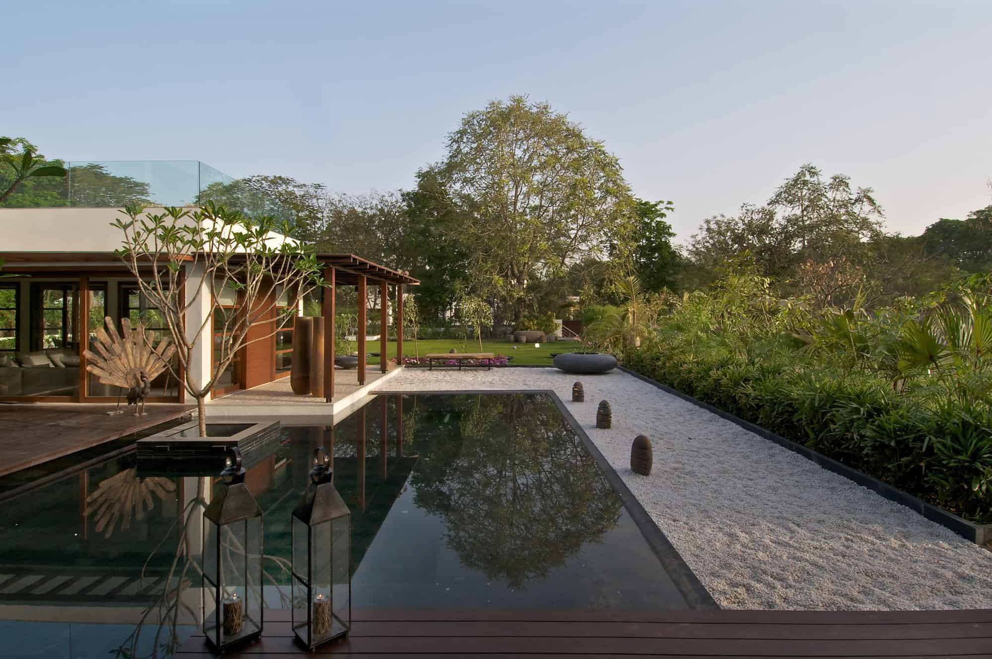 Courtyard House by Hiren Patel Architects in Ahmadabad, India Courtyard House by Hiren Patel Architects in Ahmadabad, India