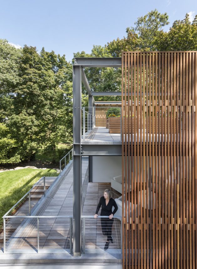 Lantern Studio by Flavin Architects in Wellesley, Massachusetts