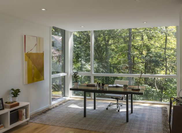 Lantern Studio by Flavin Architects in Wellesley, Massachusetts