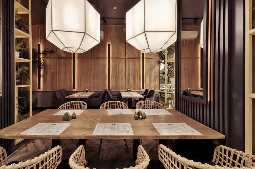 Lao Bao - Beatufiul Design of a Pan-Asian Cafe by ALLARTSDESIGN in Russia Lao Bao - Beatufiul Design of a Pan-Asian Cafe by ALLARTSDESIGN in Russia