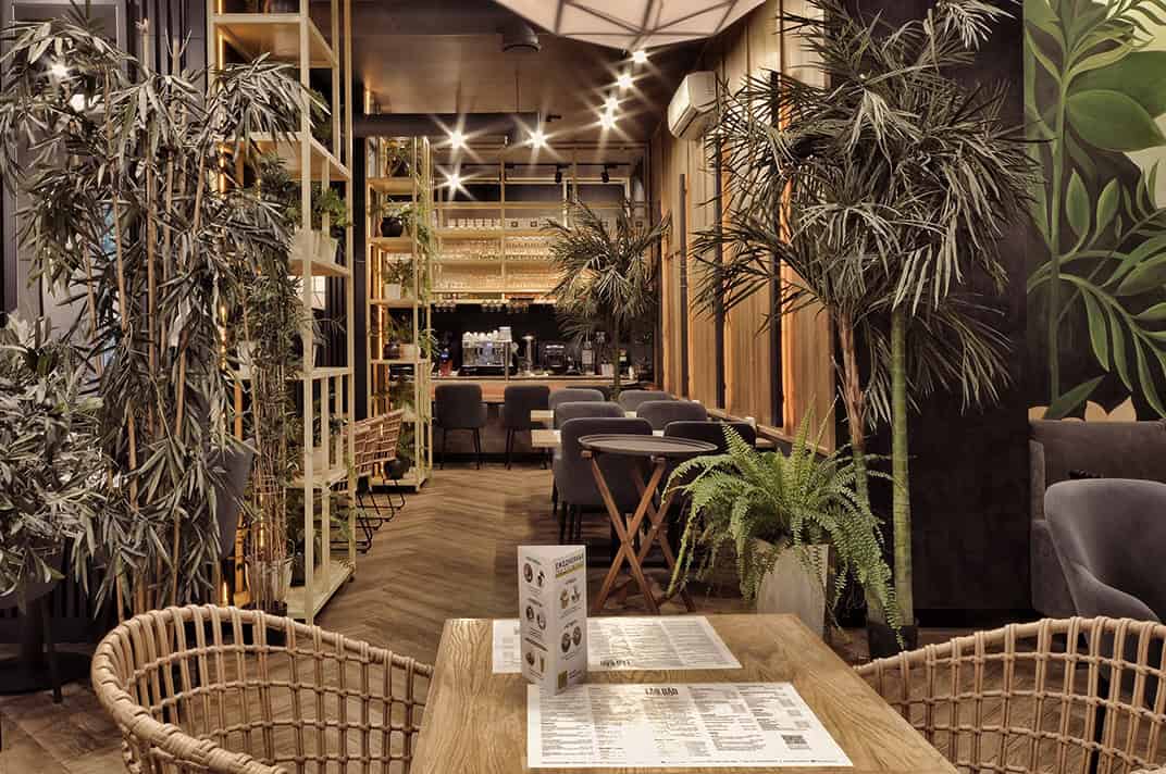 Lao Bao - Beatufiul Design of a Pan-Asian Cafe by ALLARTSDESIGN in Russia Lao Bao - Beatufiul Design of a Pan-Asian Cafe by ALLARTSDESIGN in Russia