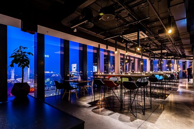 MUS Restaurant & Bar by Easst Architects in Poznan, Poland