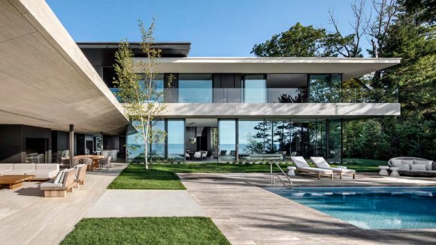 SAOTA designs Canadian home on the banks of Lake Huron