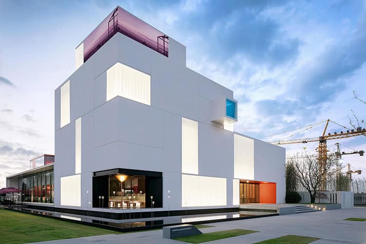 White Square designed by Jaco Pan in Nanjing, China White Square designed by Jaco Pan in Nanjing, China