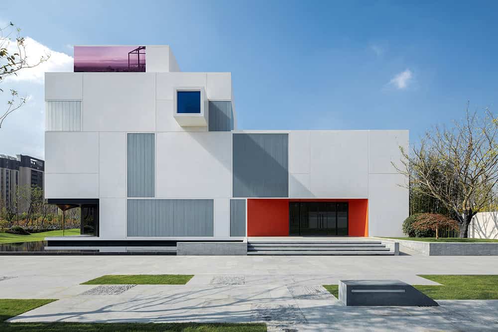 White Square designed by Jaco Pan in Nanjing, China White Square designed by Jaco Pan in Nanjing, China