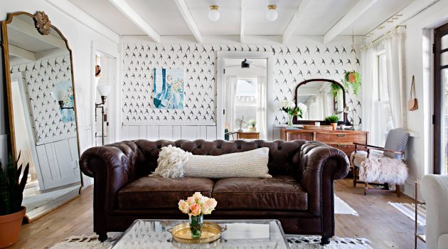 15 Beautiful Shabby-Chic Living Room Designs That Pop