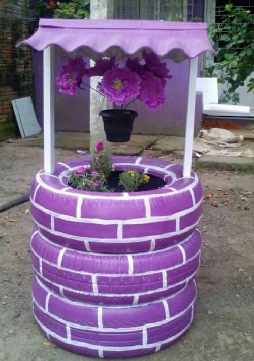 17 Interesting DIY Tire Project Ideas For Your Garden