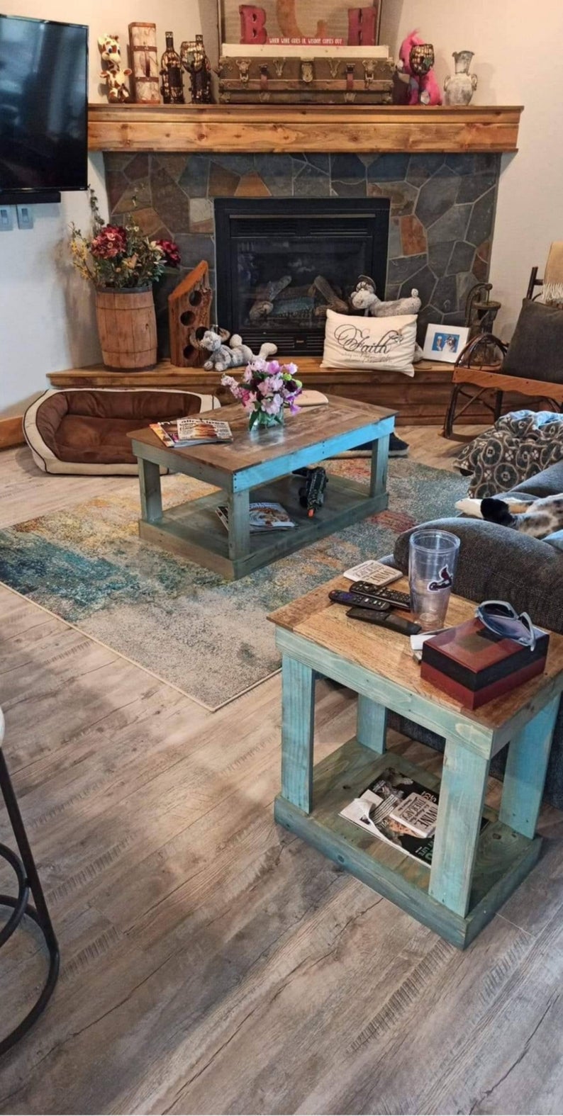 rustic pallet furniture entire table reclaimed coffee wood
