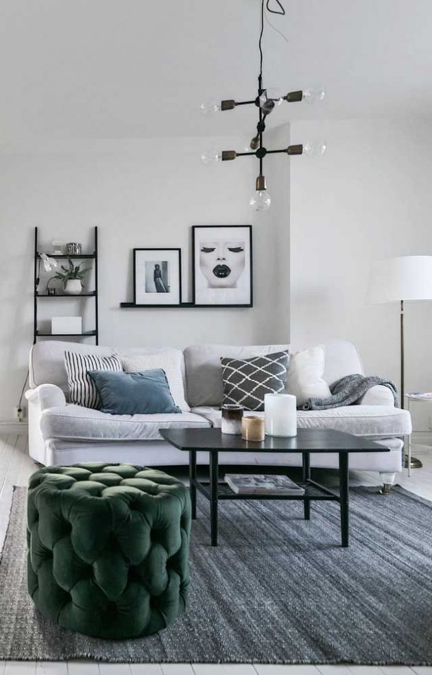 9 Stylish Ideas of Puff for the Living Room