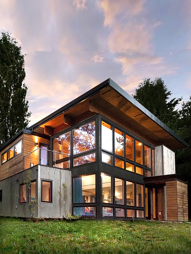 Musician's House by Coates Design Seattle Architects in Washington, USA