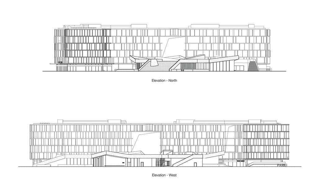 Pukou Community Center by BAU (Brearley Architects + Urbanists) in Nanjing, China