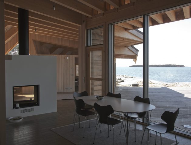 Villa Krona by Helin & Co Architects on the Kemio Island in Finland
