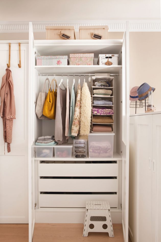 9 Solutions to Gain Space in the Closets at Home