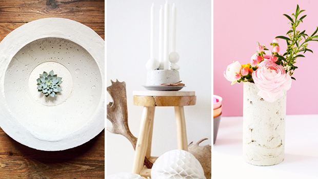 15 Solid DIY Concrete Decor Ideas You Will Have Fun Crafting