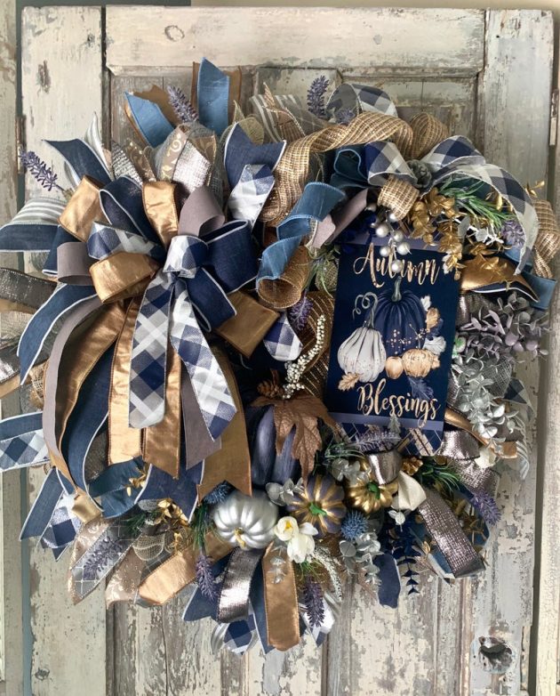 16 Vibrant Fall Wreath Designs For The Upcoming Summer To Fall Transition