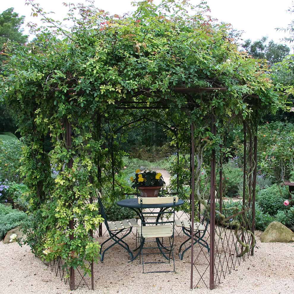 9. Rose-Covered Gazebo 9. Rose-Covered Gazebo