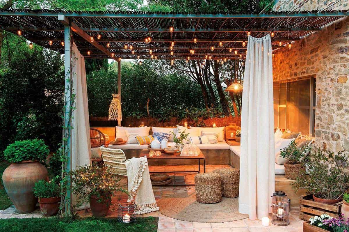 3 Charming Porches Day and Night