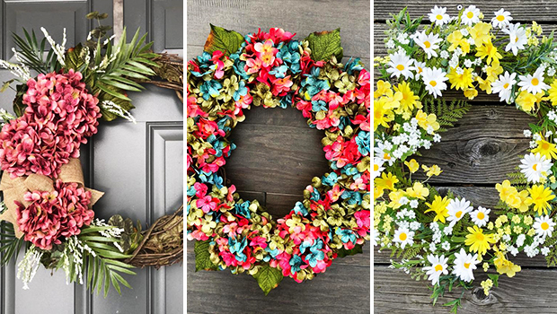 20 Refreshing Summer Wreath Designs Your Front Door Needs Right Now