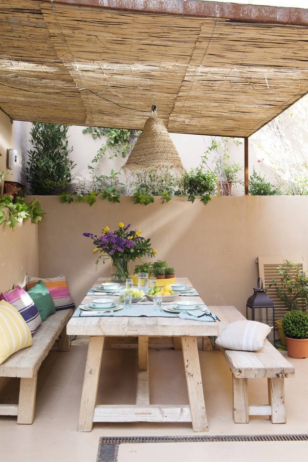 9 Tiny Outdoor Dining Rooms You'll Love