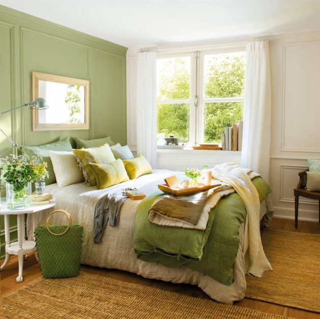 6 Green Bedrooms That Invite You to Relax