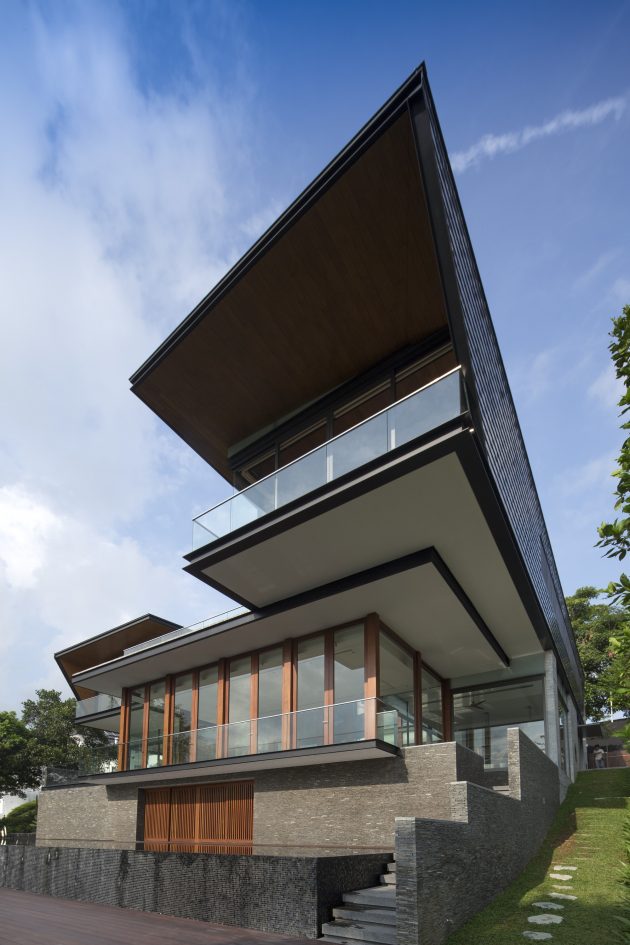 Hillside House by AR43 Architects in Singapore
