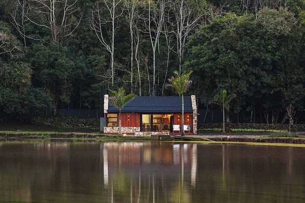 Lake House by Cadi Arquitetura in Imigrante, Brazil