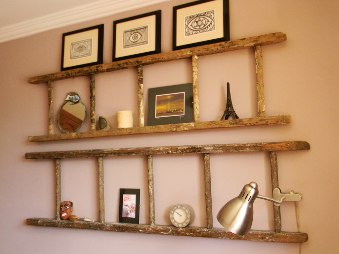 15 Stunning DIY Ladder Decor Projects You Must Try