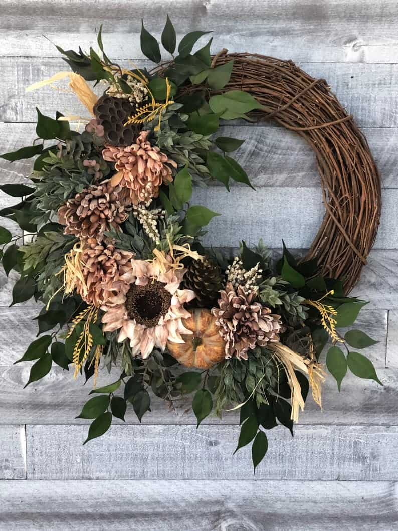 7. Sunflower Fall Wreath 7. Sunflower Fall Wreath
