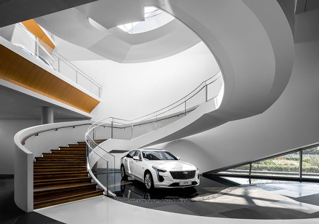 Cadillac House designed by Gensler in Shanghai, China