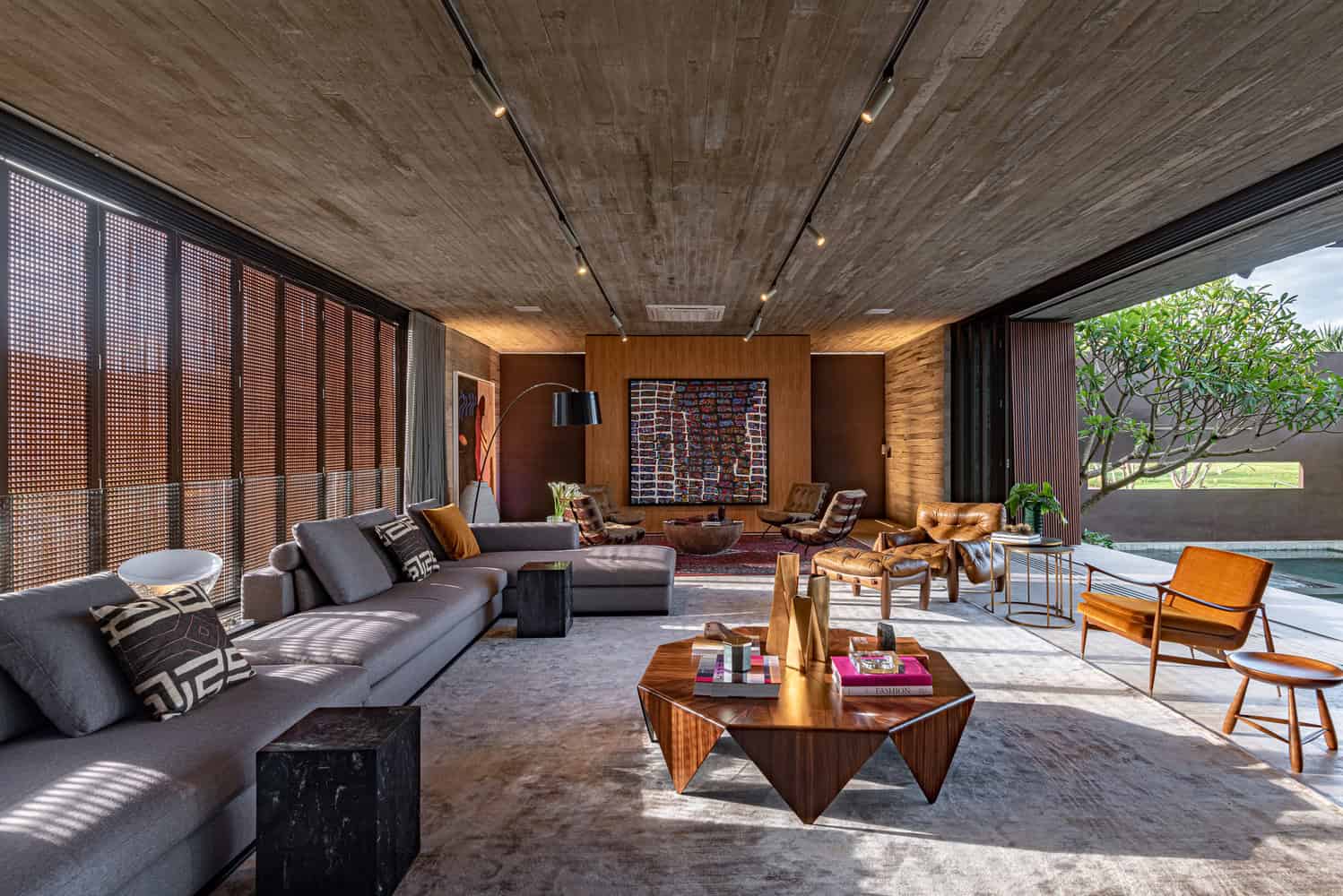 Corten House by Costaveras Arquitetos in Brazil Corten House by Costaveras Arquitetos in Brazil