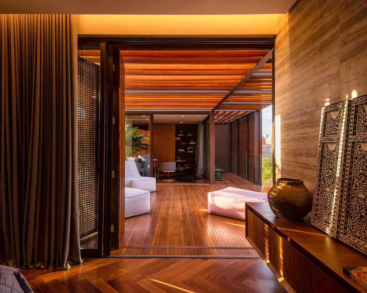 Corten House by Costaveras Arquitetos in Brazil Corten House by Costaveras Arquitetos in Brazil