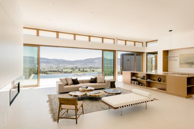 Oakville View Estate by John Maniscalco Architecture in Napa County, California